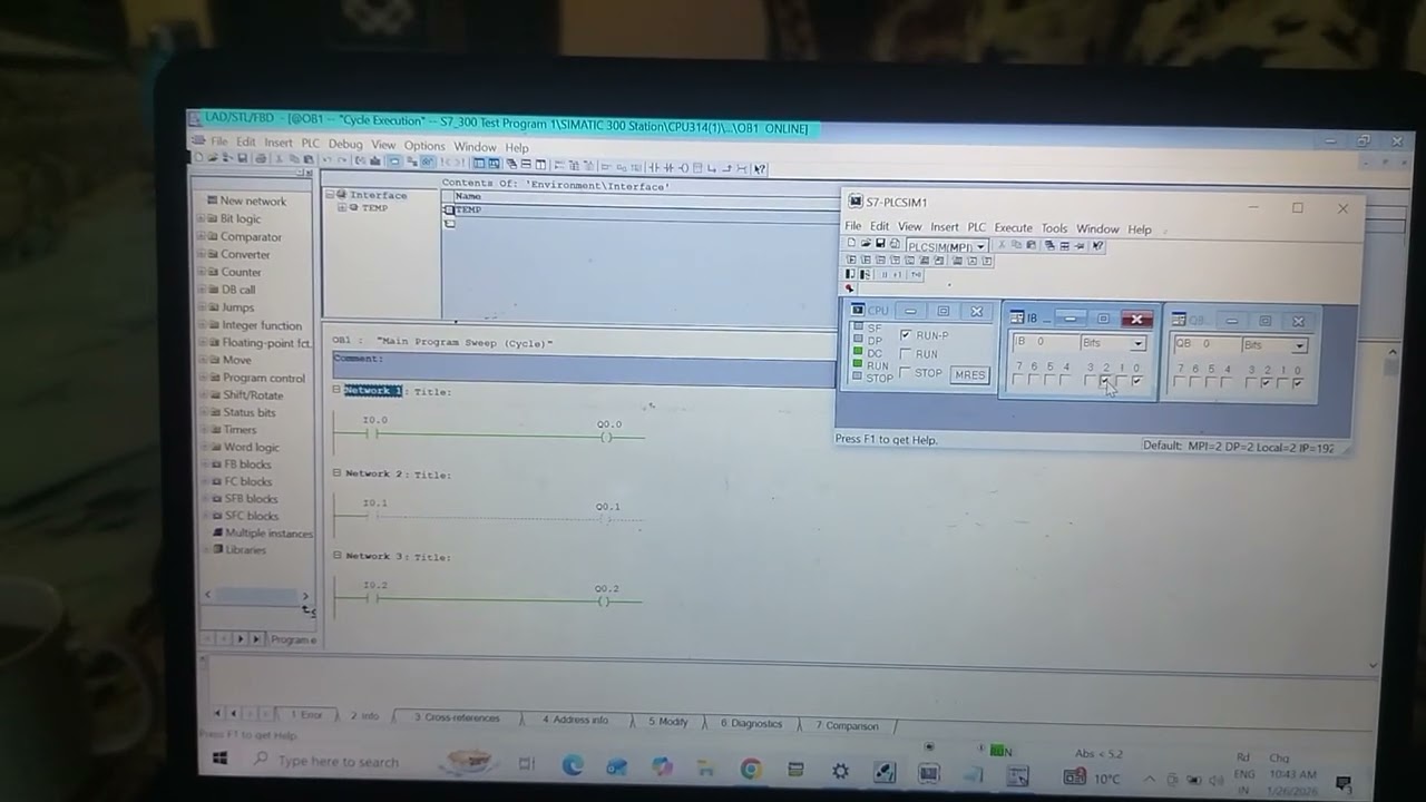 Siemens PLC programming 