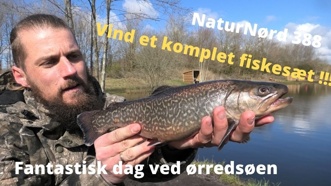 NaturN&oslash;rd 388. Fantastisk dag ved &Oslash;rreds&oslash;en + Vind komplet fiskes&aelig;t !!!!!