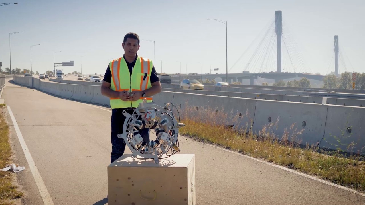 Port Mann Bridge Cable Inspection Robot