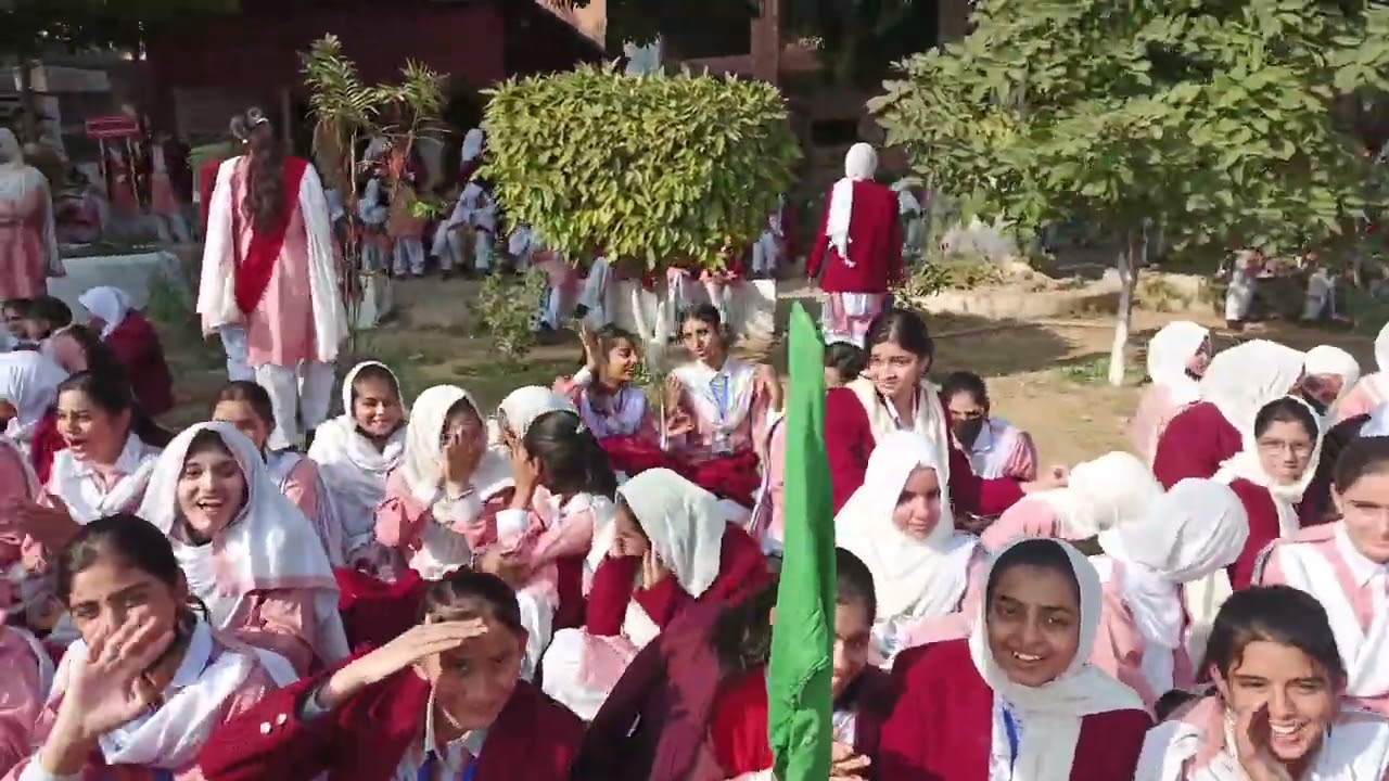 Rehearsal sports gala in COE Girls Sialkot lady Anderson school Sialkot