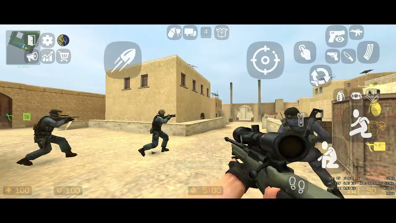 Counter Strike Source | Android Gameplay