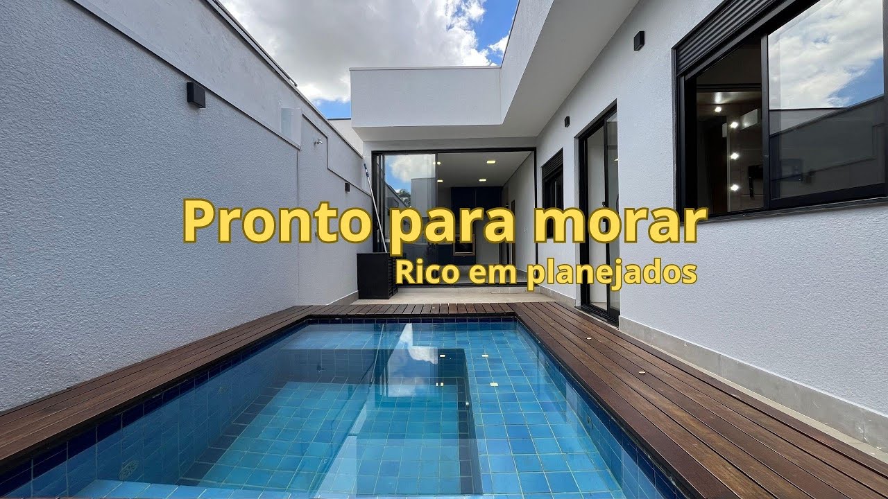Casa à Venda no Condomínio Park Gran Reserve em Indaiatuba/SP | 3 Suítes e Móveis Planejados