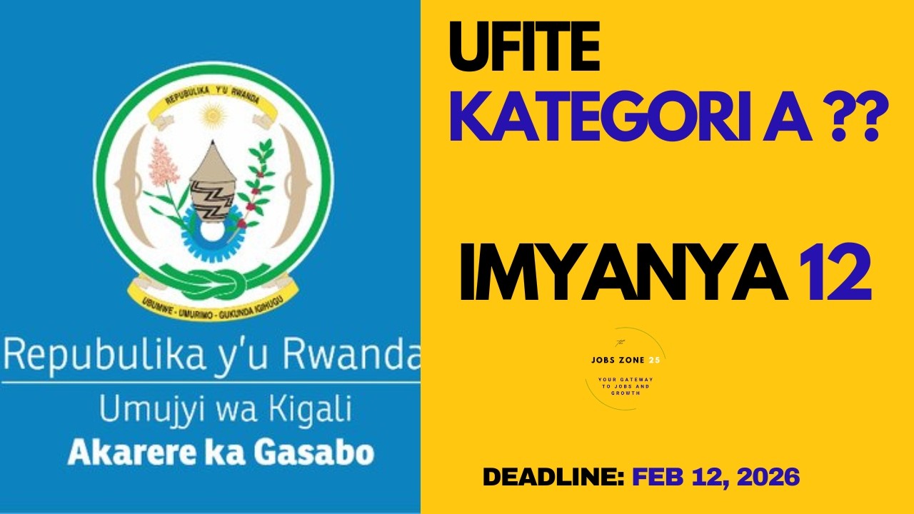 🔥 12 Motorcycle Rider Job Vacancies Available in Gasabo District | Deadline: Feb 12, 2026