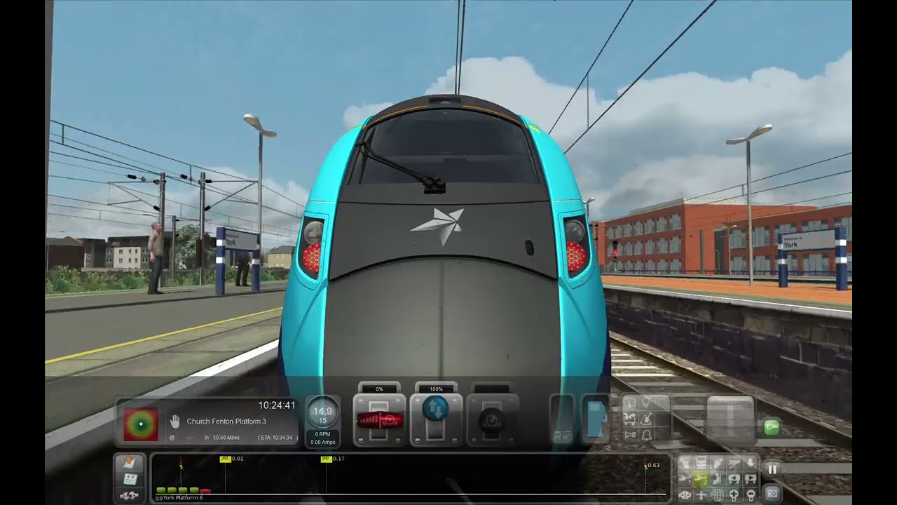 Train Simulator Classic - York to Doncaster via Leeds P1
