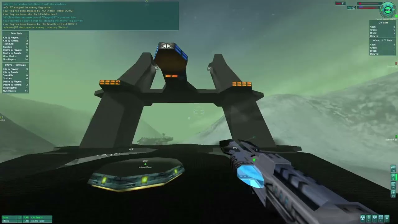 ^Dragon|RT | Frozen, Stonehenge | 28 warriors | 2003/12/1 | Demo#7620 | Tribes2