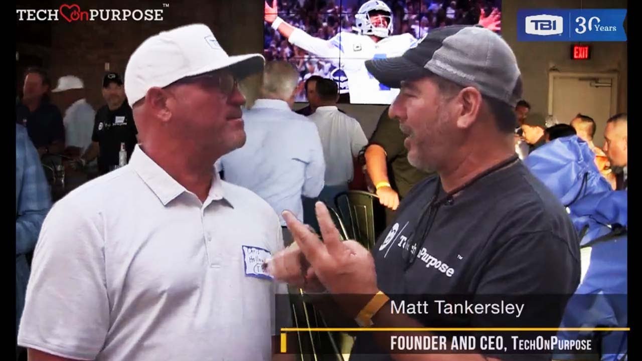 TBI Interview: Matt Tankersley of TechOnPurpose