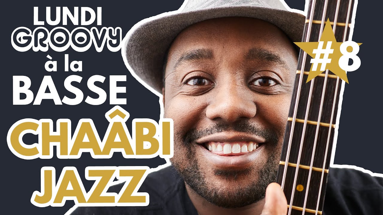 Cha&acirc;bi Marocain Jazz Grooves Improvisation Basse Jam BassistePro.com ✅ Lundi Groovy &agrave; la basse #8 🎸