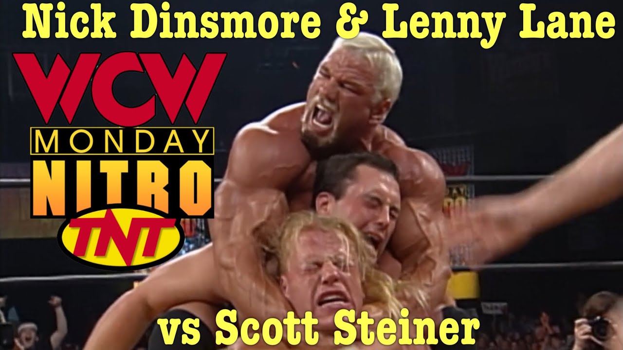Nick Dinsmore & Lenny Lane vs Scott Steiner WCW Monday Night Nitro on Sept. 28, 1998