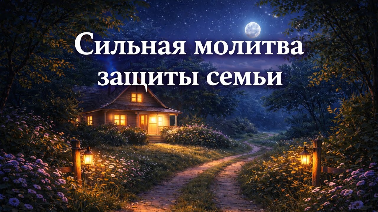Сильная молитва защиты семьи | Молитва о защите дома, детей и близких
