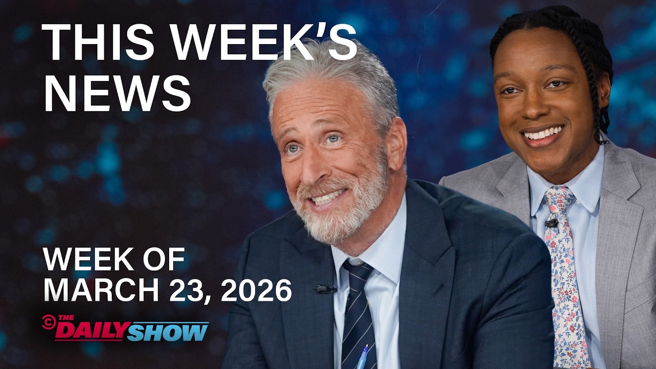 Jon on Trump's BS Iran Negotiations & Josh on ICE at Airports and Melania's Robot | The Daily Show