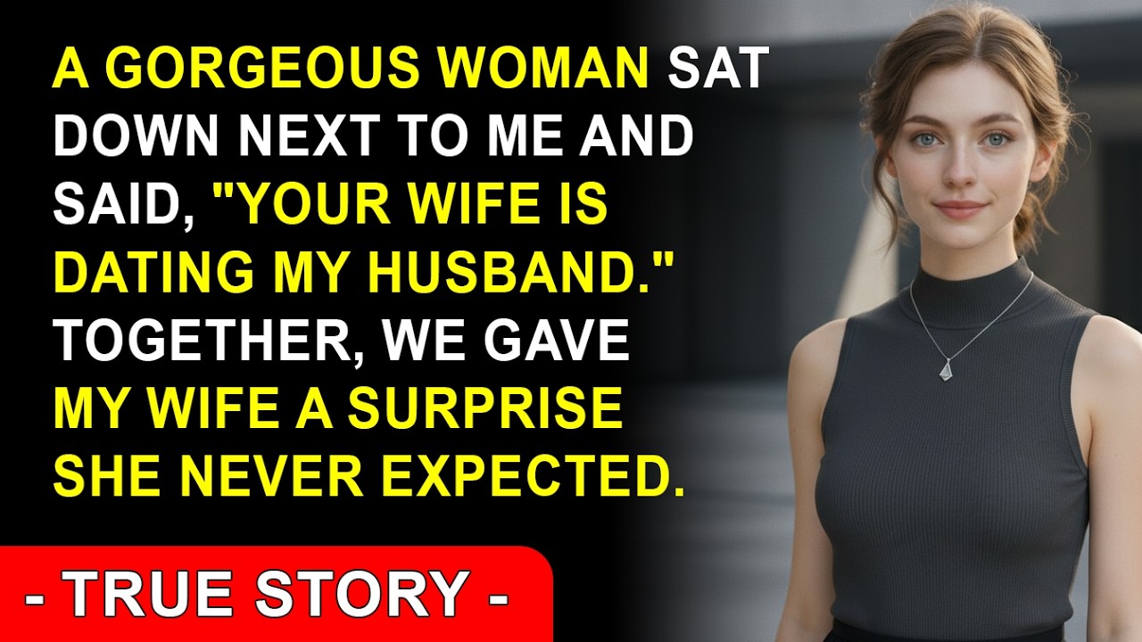 She Sat Beside Me At The Café And Told Me The Truth — Our Next Move Blindsided My Wife