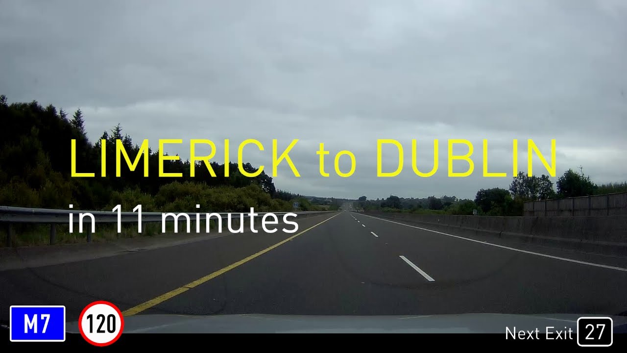 Limerick to Dublin in 11 minutes