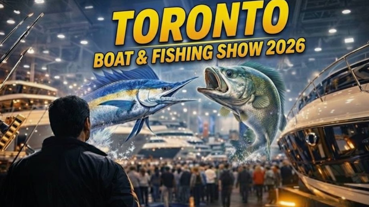Inside Toronto Boat & Fishing Show 2026 🤯 Luxury Boats & Insane Fishing Tech!