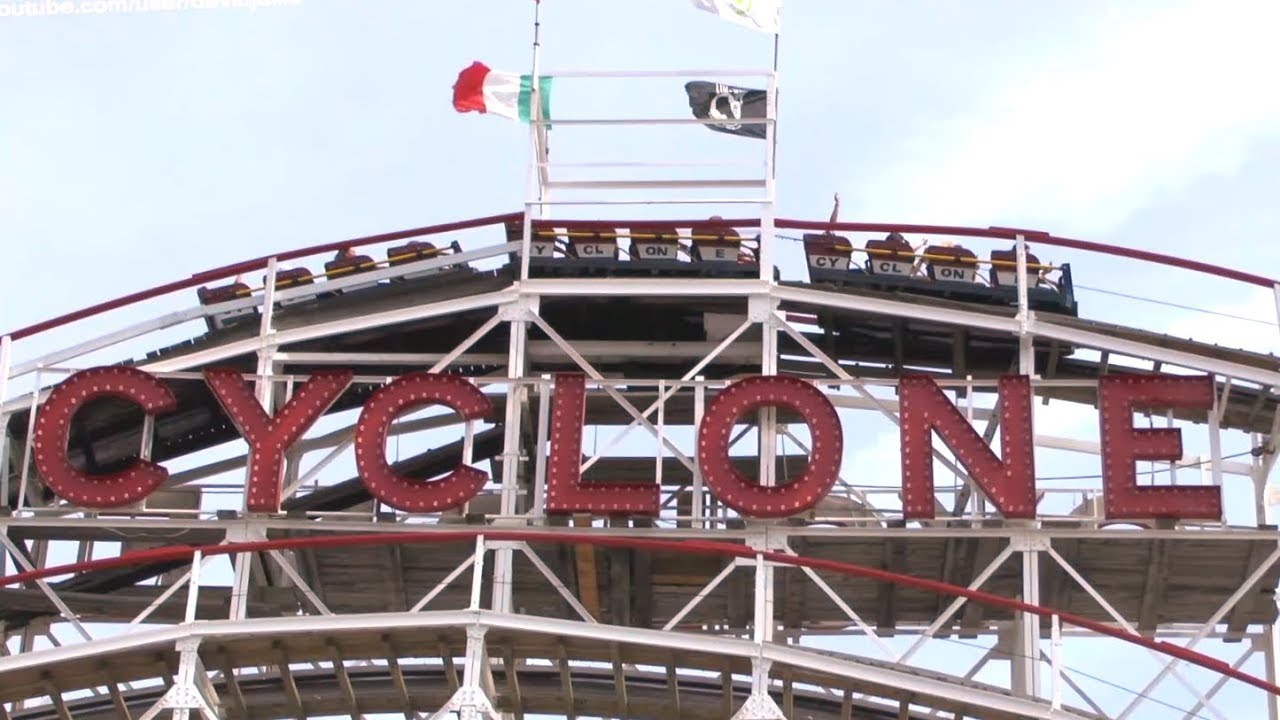 Roller Coasters and Attractions of Scream Zone, Wonderwheel Park and Luna Park Coney Island
