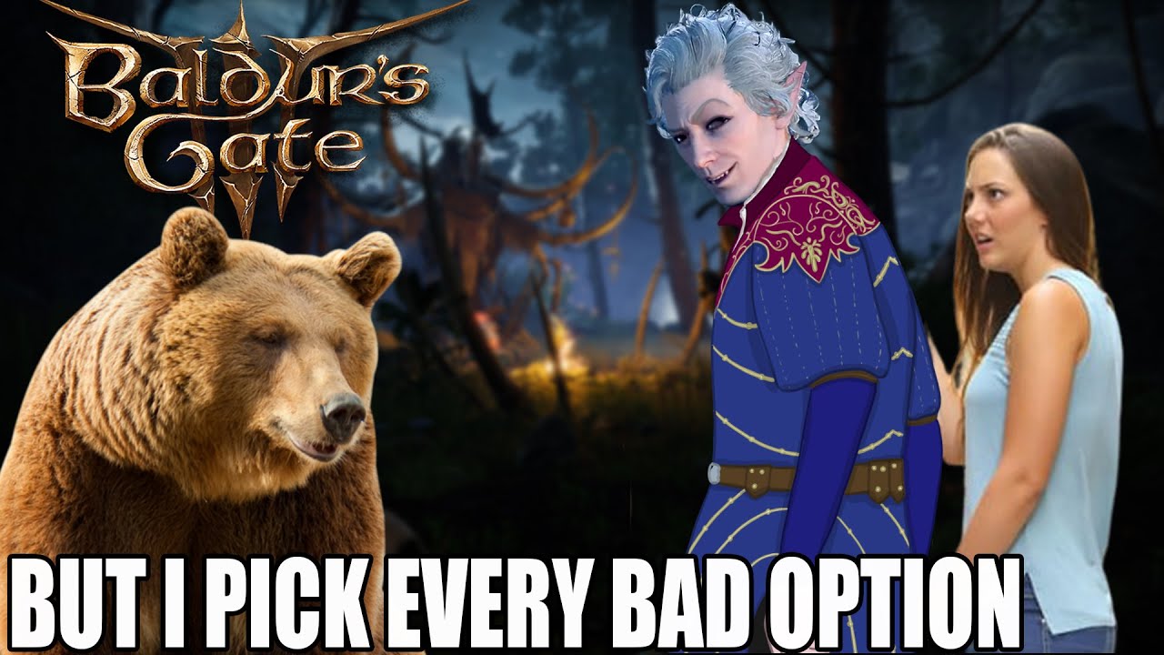 Baldur's Gate 3: ТОЛЬКО ХУДШИЕ ВЫБОРЫ