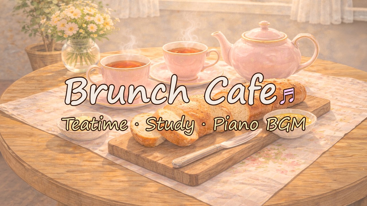 차분한 독서 카페 피아노 음악 ☕️마음이 포근해지는 위로음악 | Calm Reading Cafe Piano | 사운즈스토어