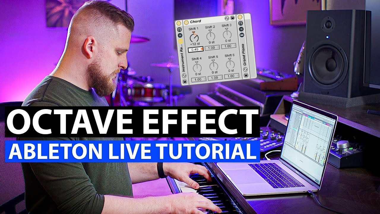 Ableton Live Tutorial: How to Add an Octave Effect Using the Chord Effect