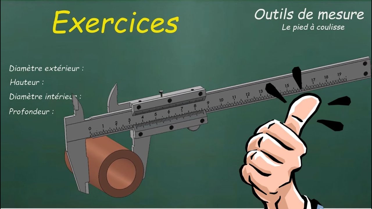 Le Pied À Coulisse : Exercices d'application