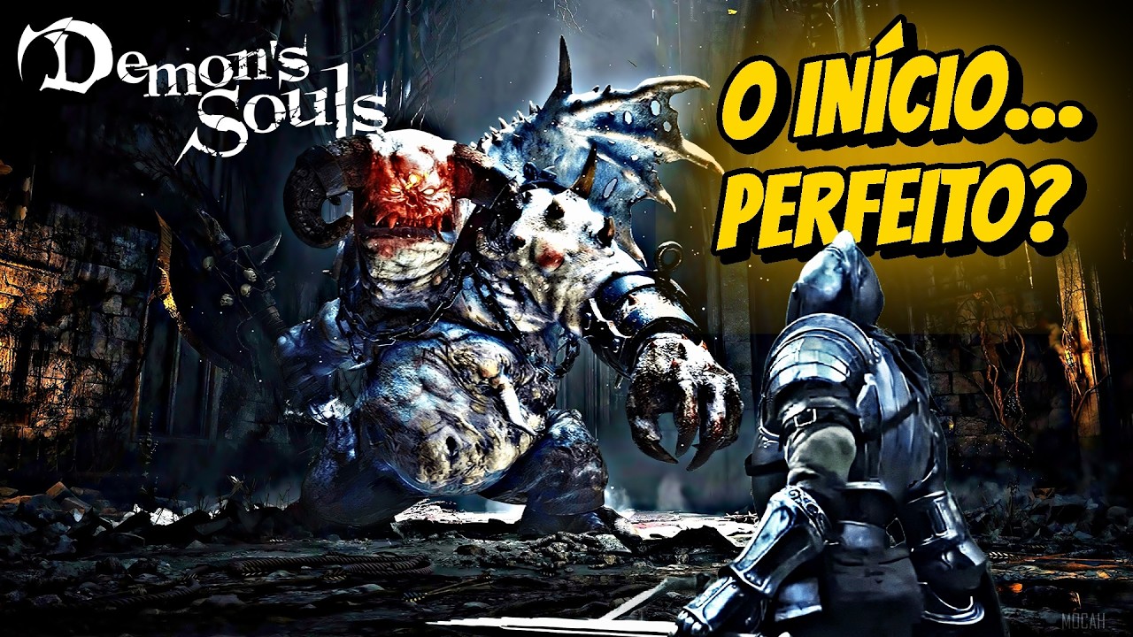 DEMON’S SOULS AO VIVO | O INÍCIO… PERFEITO? 😈💀