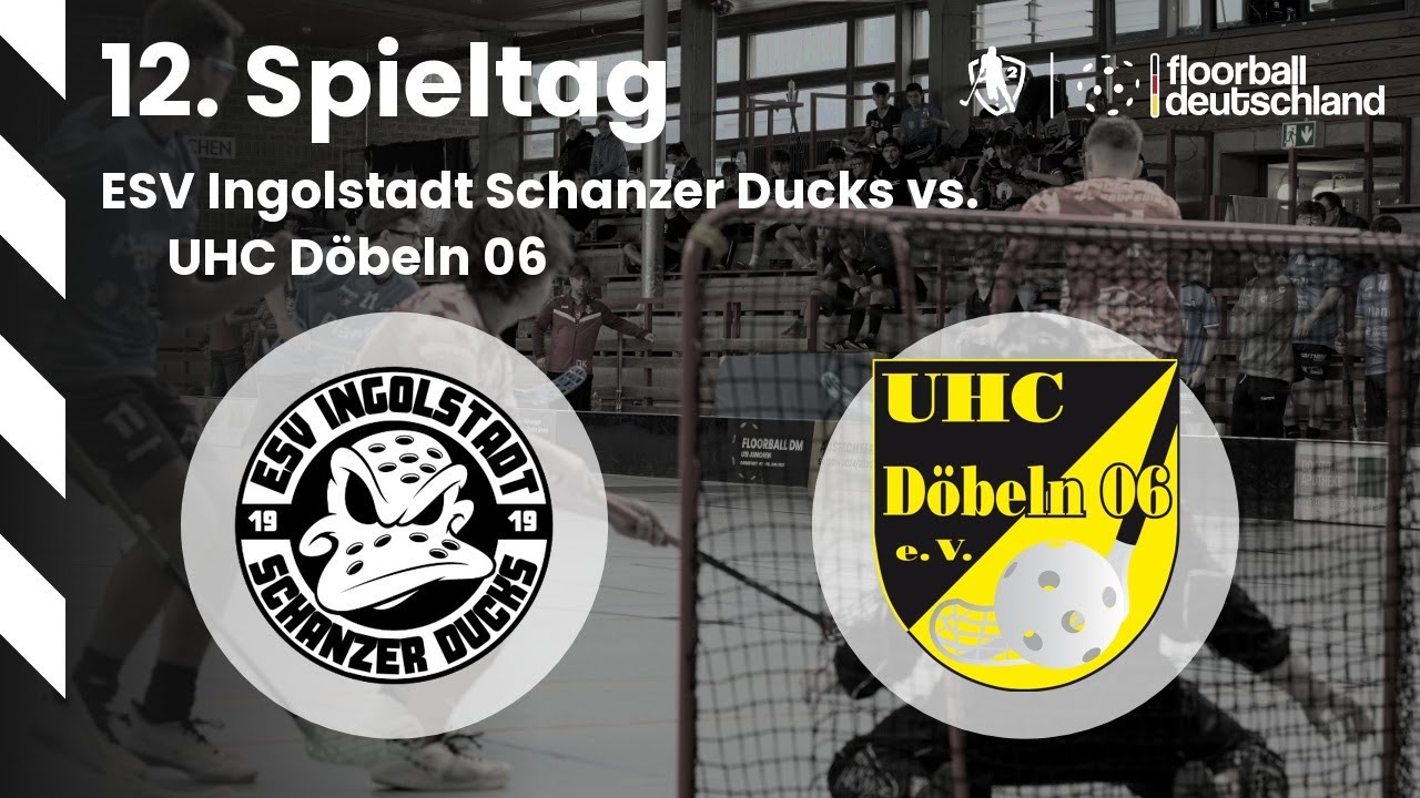 59 | ESV Ingolstadt Schanzer Ducks vs. UHC Döbeln 06 | 12. Spieltag - 25.01.2026
