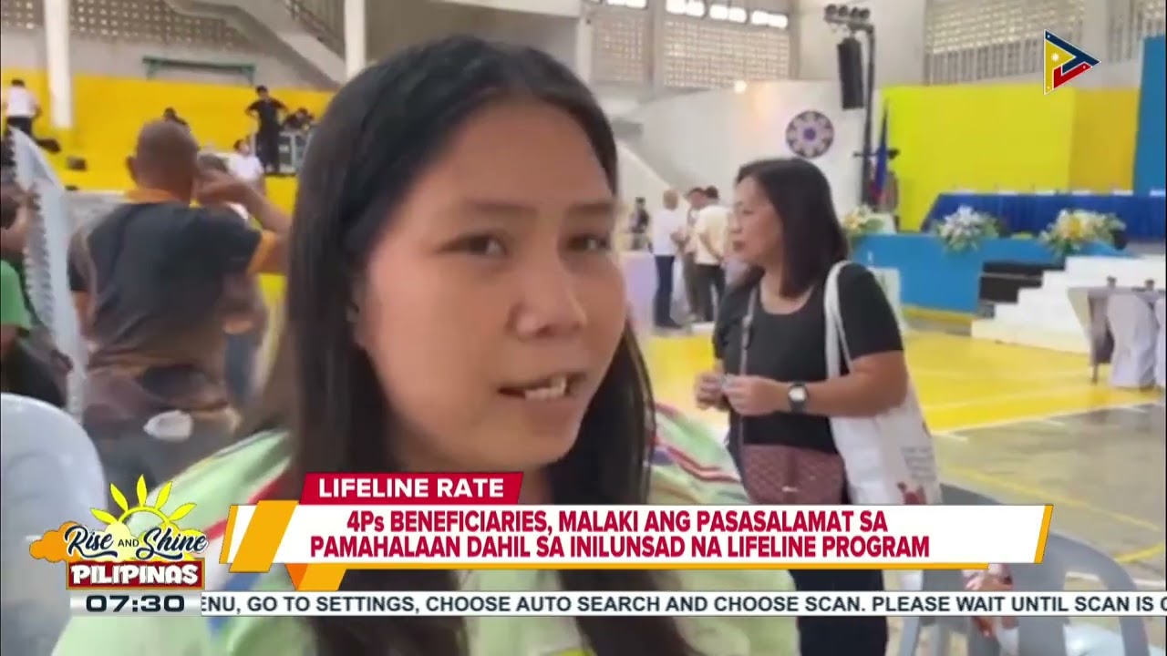 4Ps beneficiaries, malaki ang pasasalamat sa pamahalaan dahil sa inilunsad na lifeline program