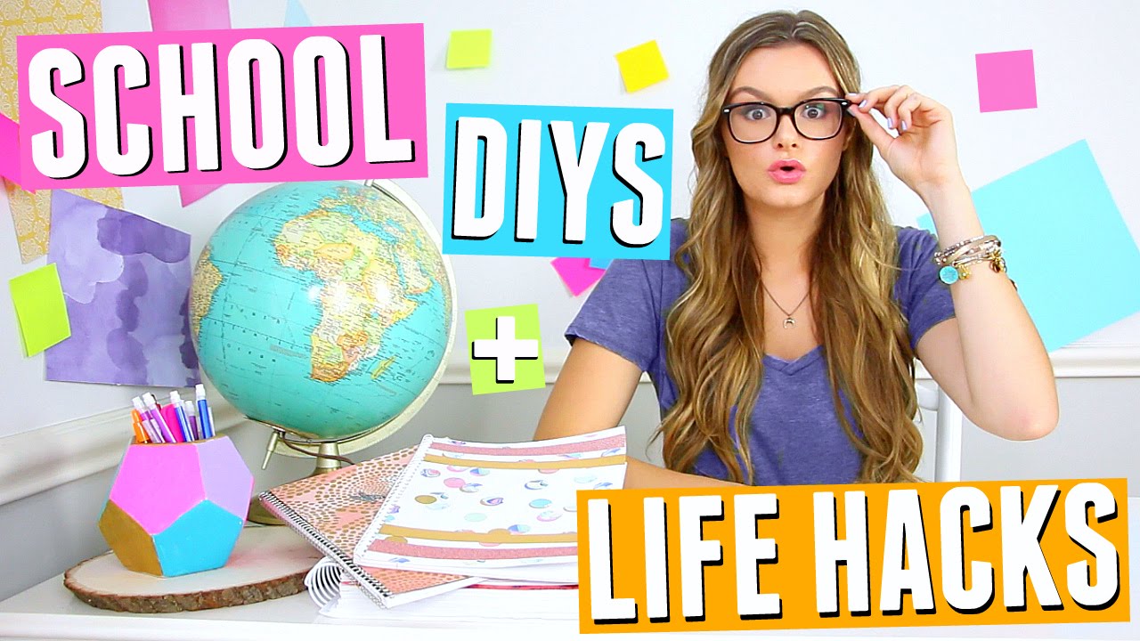 DIY Back to School Supplies | School Life Hacks!!
