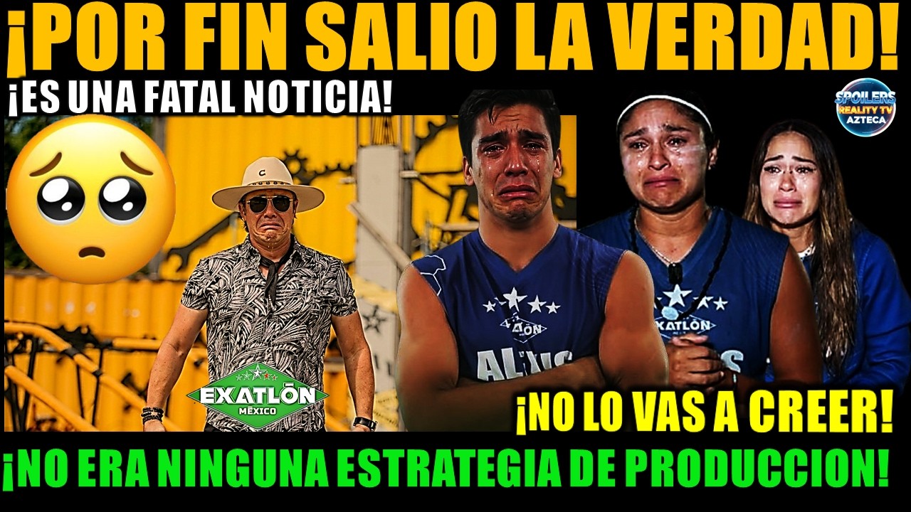 POR FIN SALIO LA VERDAD! ESTE ES EL VERDADERO MOTIVO POR EL QUE ALEXIS NO HA PODIDO COMPETIR ¡FATAL!