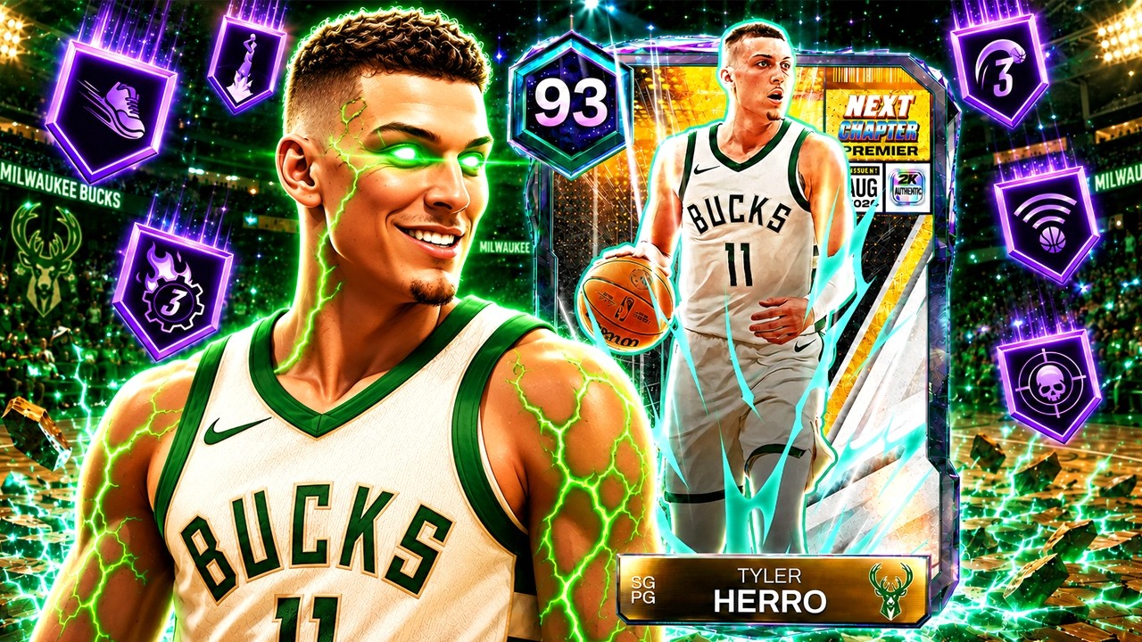 ГЕЙМПЛЕЙ НА GALAXY OPAL ТАЙЛЕРА ХИРРО! ЭТА КАРТА УЖЕ СЛОМАЛА NBA 2K27 MyTEAM!
