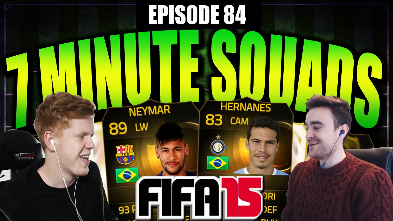 SIF NEYMAR + IF HERNANES 7 MINUTE SQUAD W/AJ3FIFA - FIFA 15 ULTIMATE TEAM