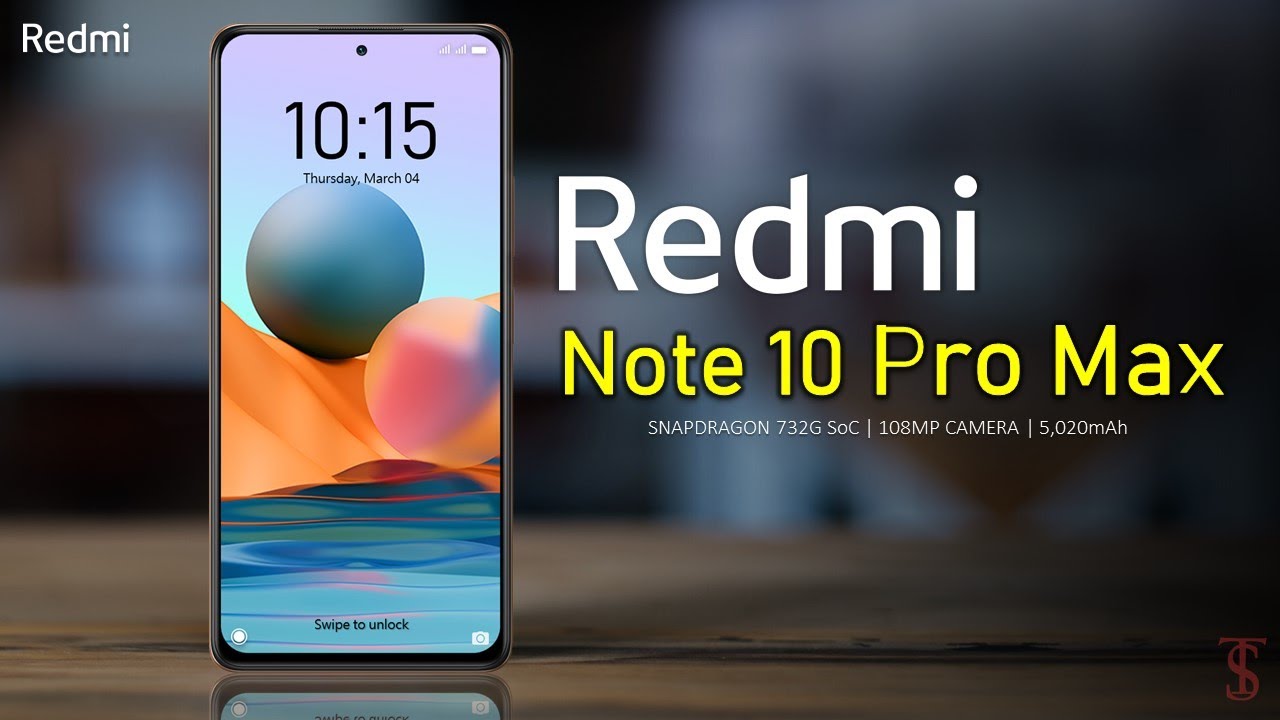 Cena Redmi Note 10 Pro Max, oficjalny wygląd, design, specyfikacja aparatu, funkcje i szczeg&oacute;ły s...