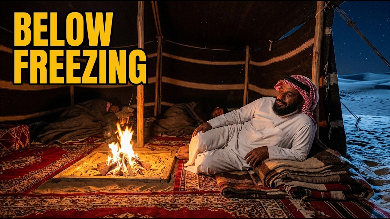How Bedouin Families Survived Brutal Desert Nights When Temperatures Dropped Below Freezing