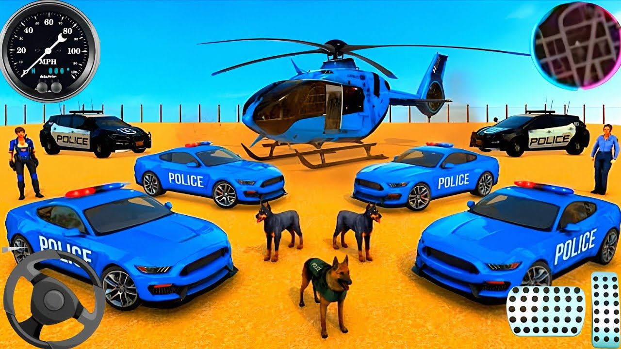 Police Car Chase Cop Simulator 3D - Real Multi-Storey Cars Driving 2025 - Android Gameplay