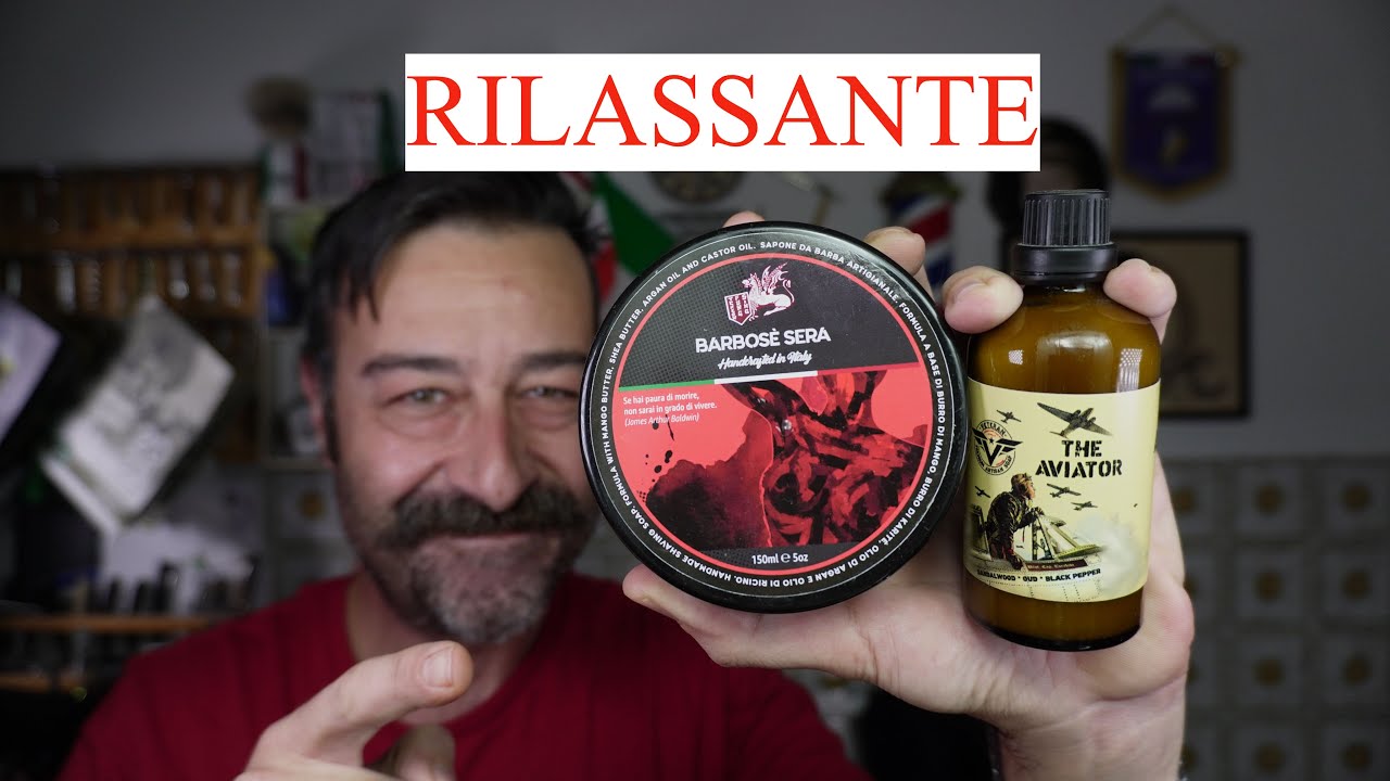 STYLETTO V2 SPAZZA VIA LA BARBA DI UNA SETTIMANA - TFS BARBOSE SERA - THE AVIATOR VETERAN SOAP