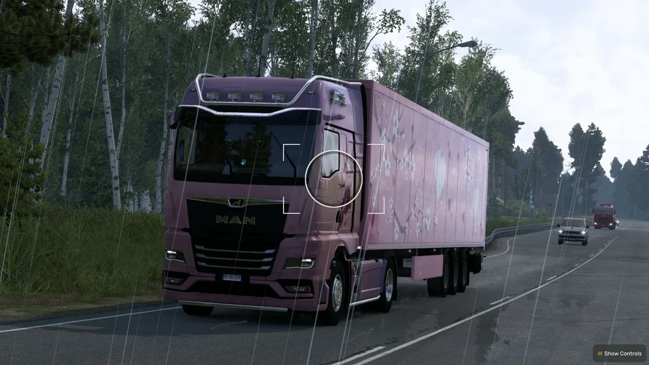 【YG Log 258：260214-02】ETS2：ユヴァスキュラ － ヴァーサ（バレンタインギフト）