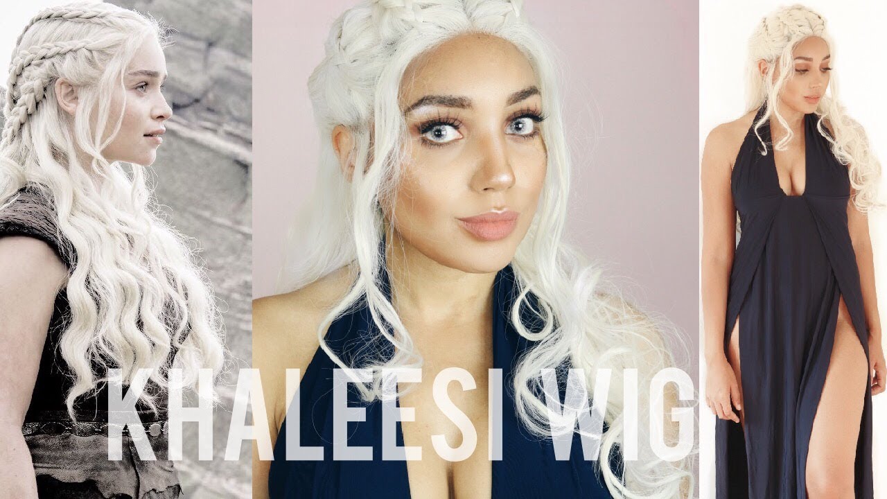 DAENERYS TARGARYEN BRAIDS | K'ryssma Platinum Blonde Wig