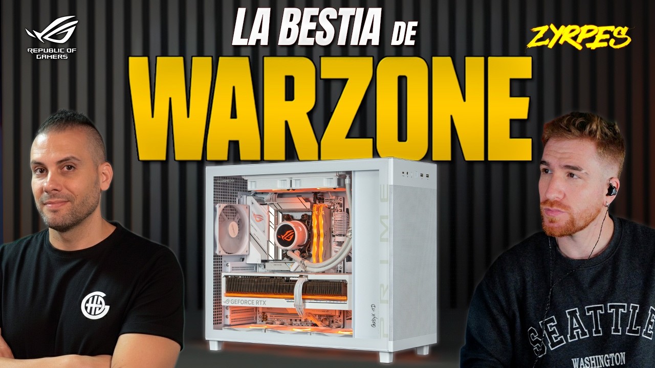 ✅ EL NUEVO PC COMPETITIVO WARZONE DE ZYRPESLAND +250 FPS🔥 EN 1440P!