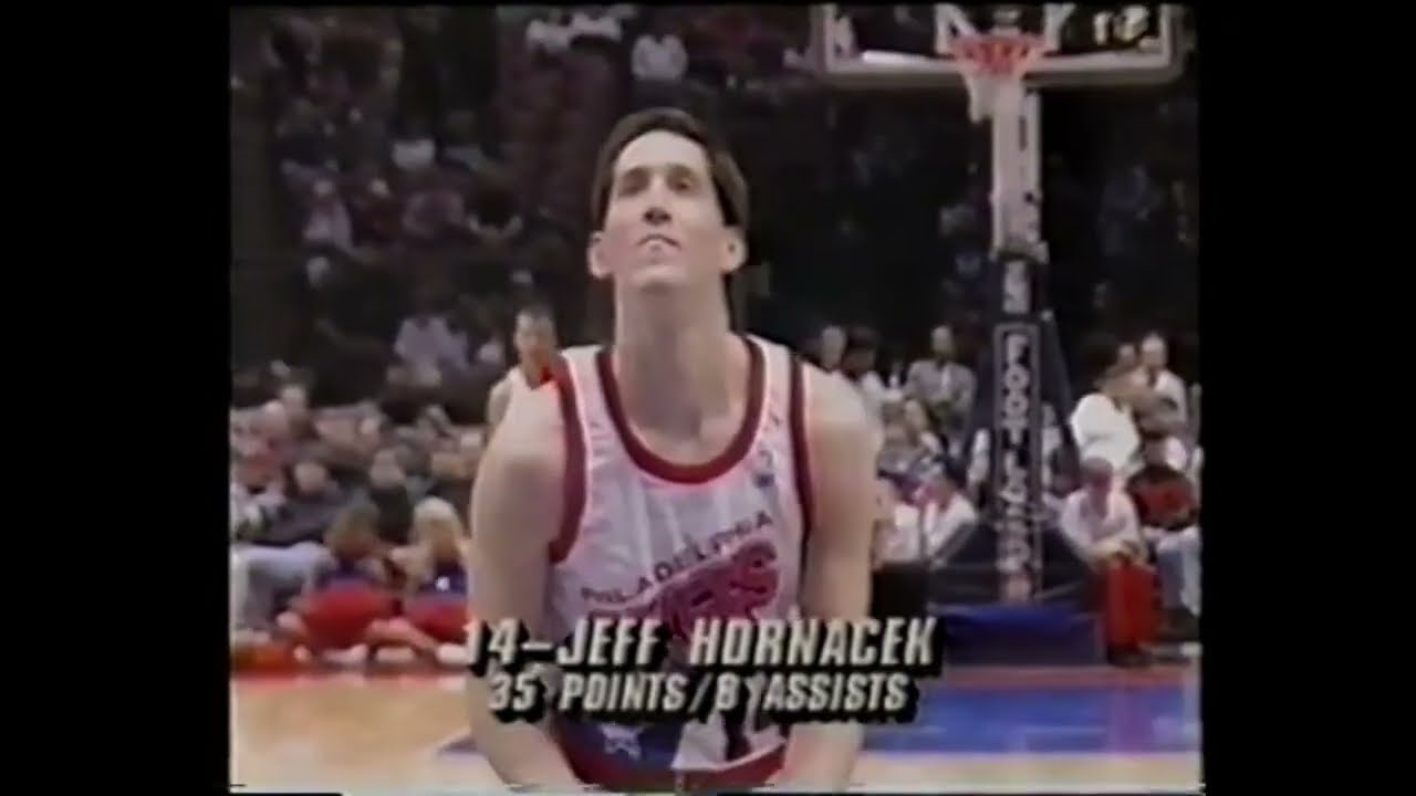 Jeff Hornacek 36 Points 8 Ast Vs. Hornets, 1993-94.