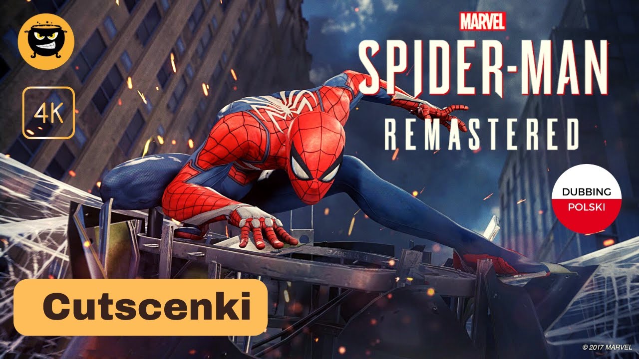 Spider-Man Remastered PL | Cały Film | Cutscenki | Cutsceny | Przerywniki do Fabuły