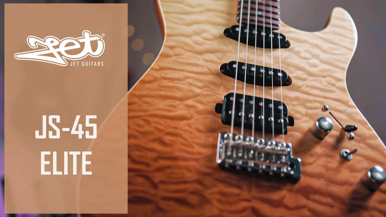 JET Guitars JS-45 Elite - Une solide base de custom