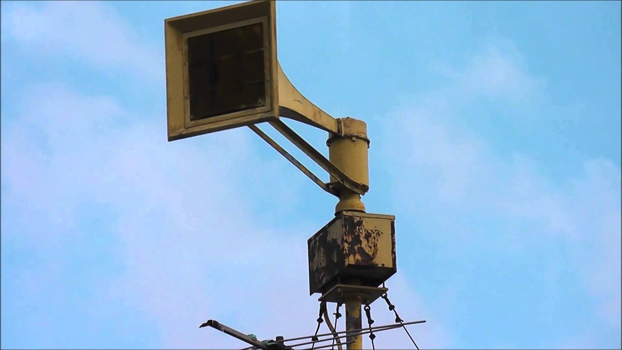 Jailbar Thunderbolt 1000 Tornado Siren Test Midway Airport Chicago, IL