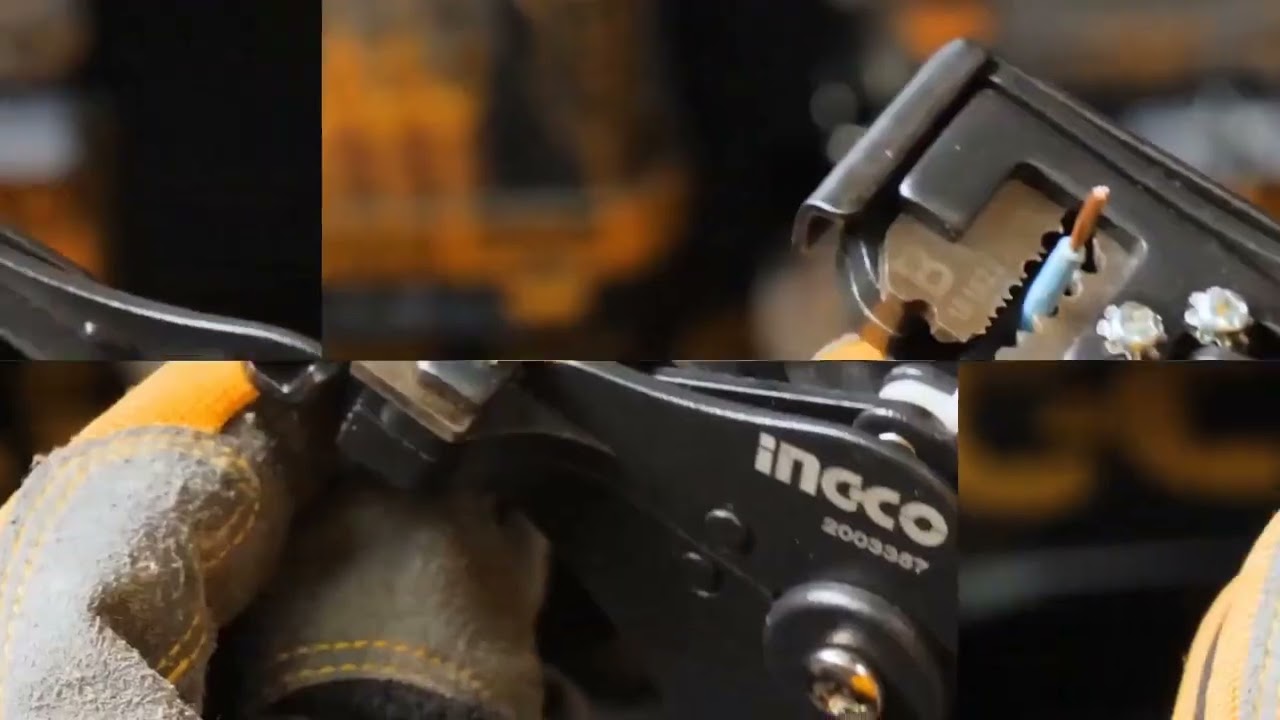 PC Ingco Wire Stripper(7)လက်မ