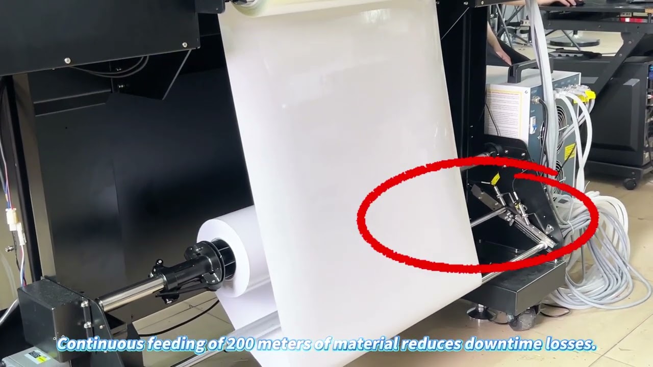 🚀 30 m&sup2;/h Speed King! Taotech 6-Head UV DTF Printer