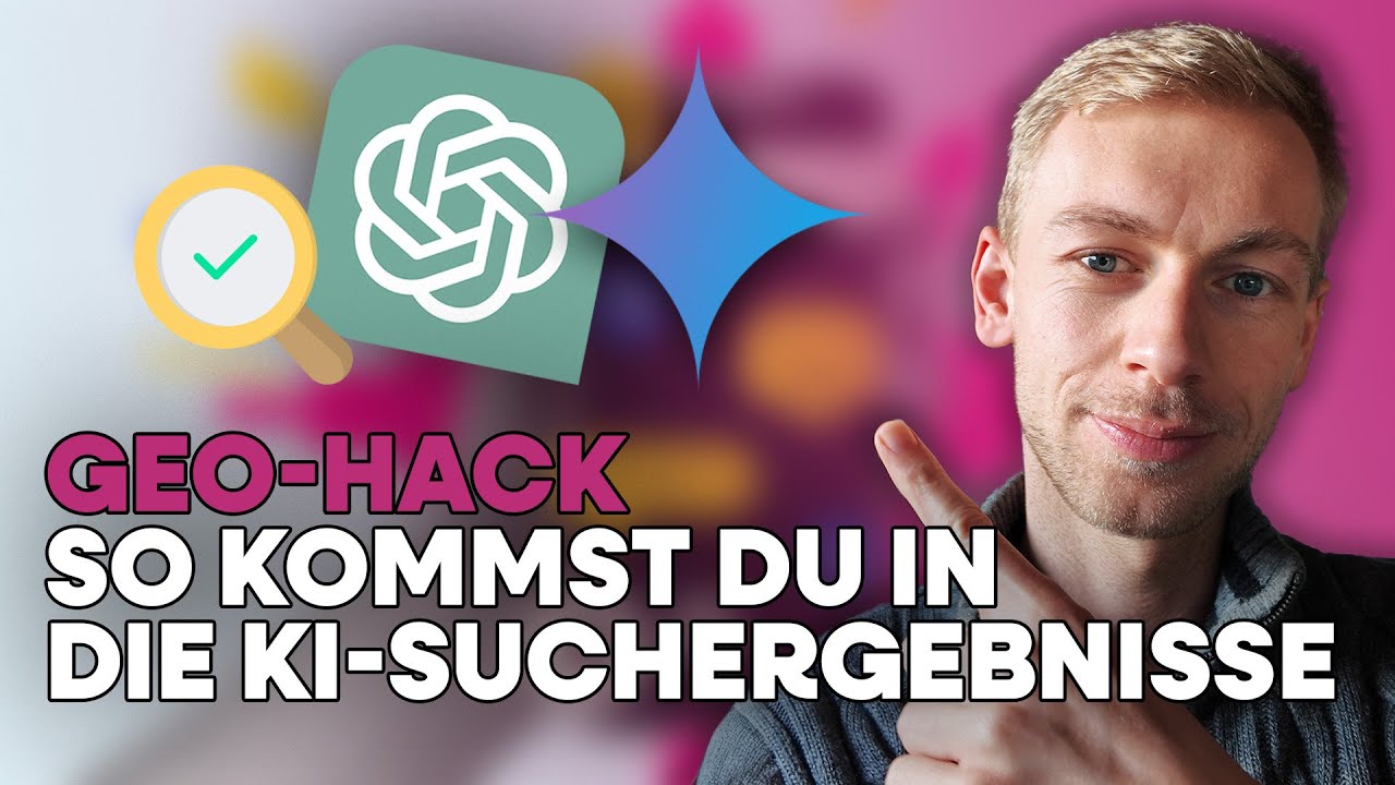 GEO-Hack: So kommst du in die KI-Suchergebnisse (schnell)