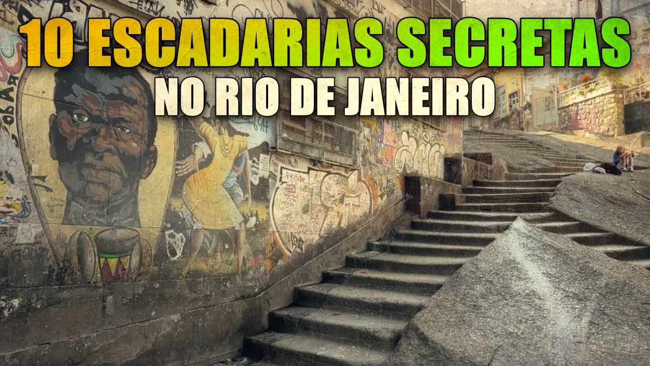 O RIO ESCONDIDO: UMA JORNADA PELAS ESCADARIAS MENOS CONHECIDAS DA CIDADE MARAVILHOSA