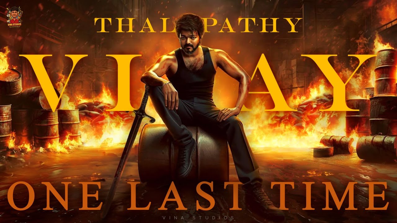 One Last Time 🥹💯 | Thalapathy Vijay Mashup🔥 | Jananayagan | Vina Studios