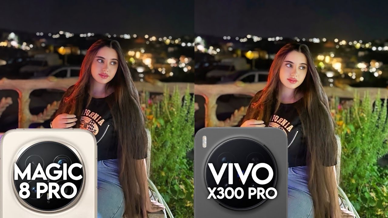 Honor Magic 8 Pro VS Vivo X300 PRO Night Mode Camera Comparison 