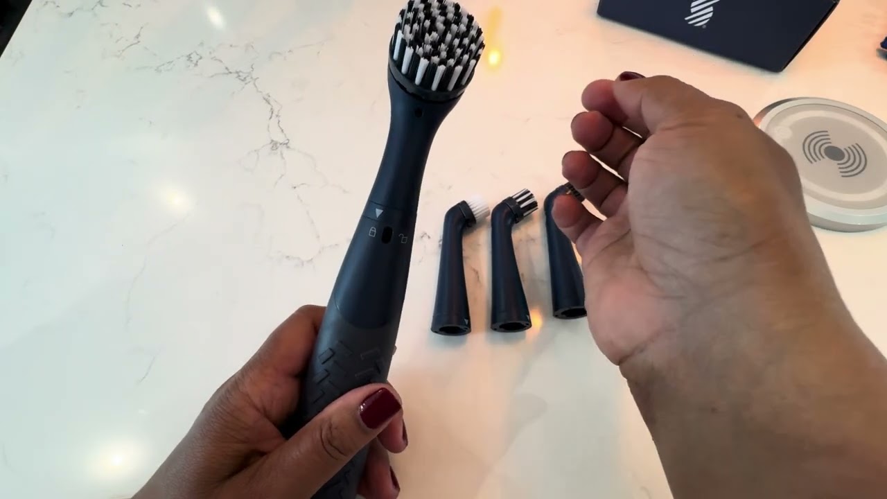 SONIC SCRUBBER - NEW Rechargeable Electric Scrubbing Brush - PERFECT FOR GROUT AND TILES!