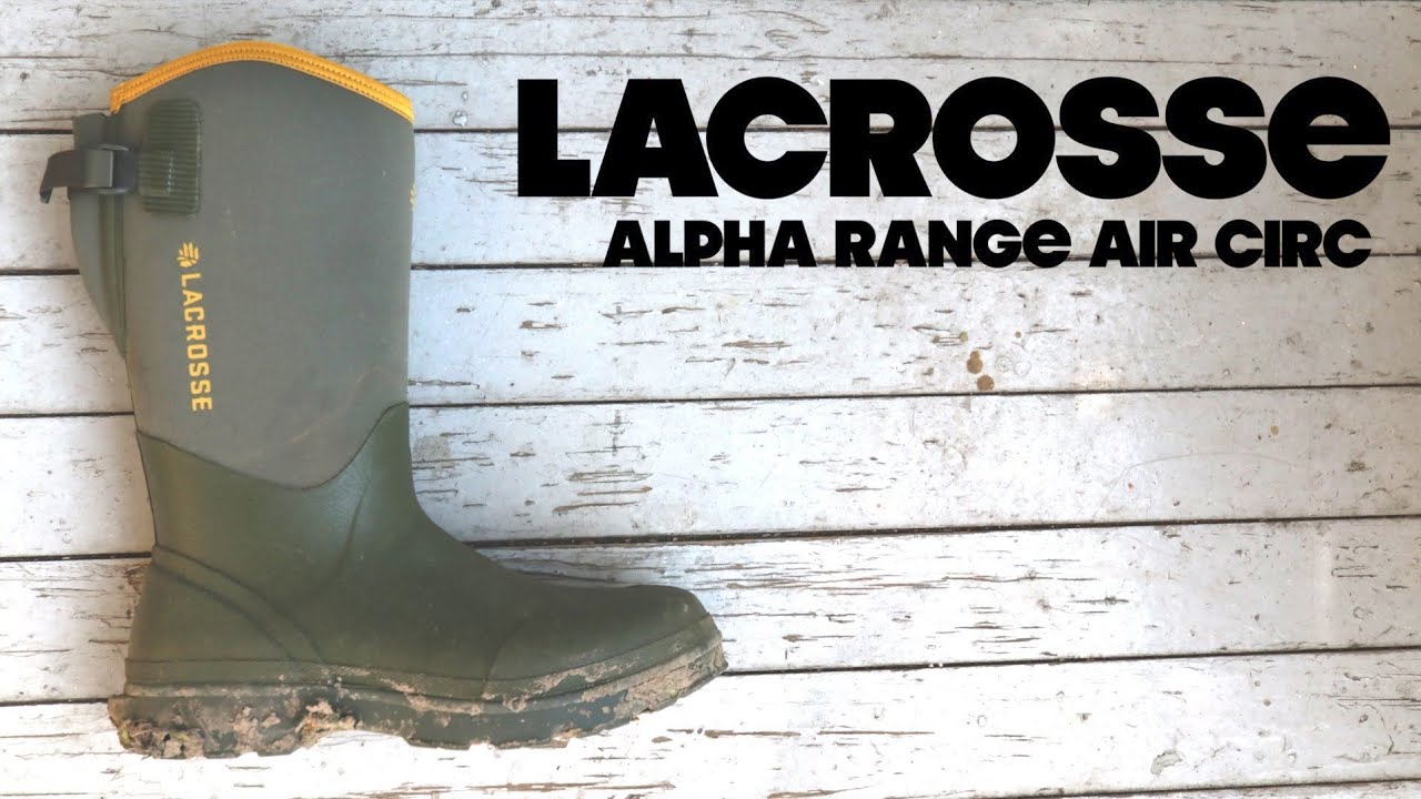 LaCrosse ALPHA RANGE AIR CIRC | Summer Rubber Boot | The Boot Guy Reviews