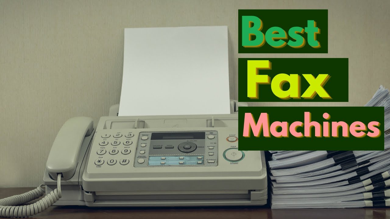 Best Fax Machines 2022 | Top Best Fax Machines for Business