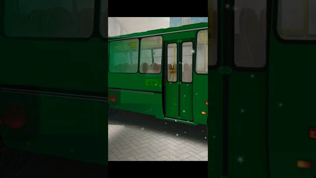 Водитель автобуса паз в omsi 2 на работе #shorts#omsi2#omsi2mod#